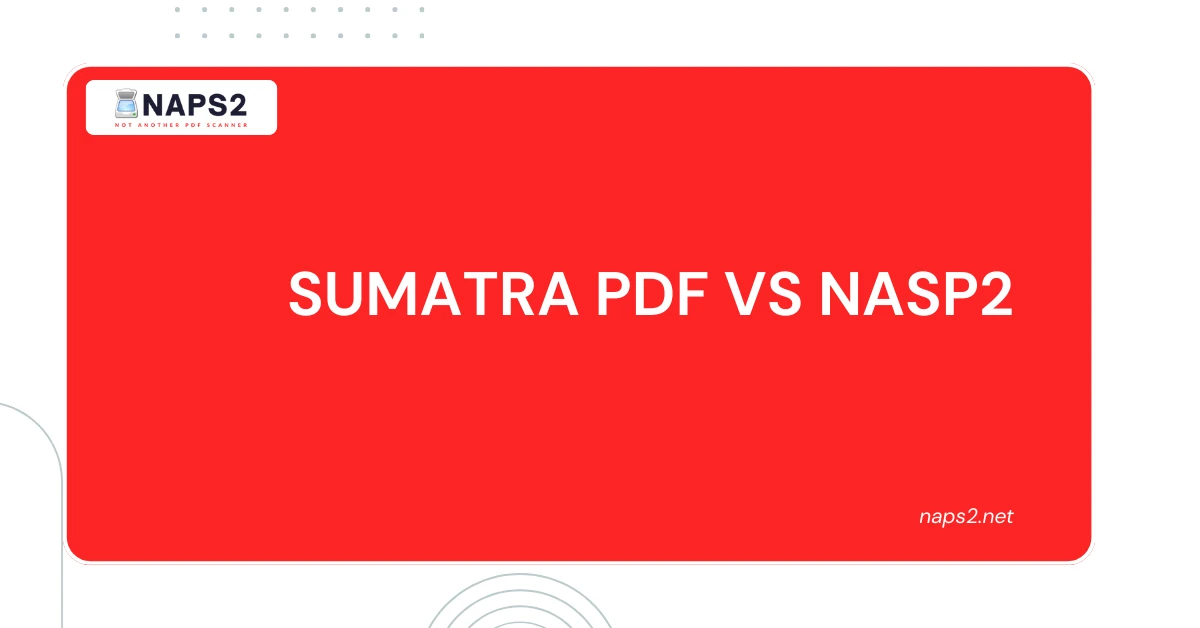 Sumatra PDF vs Nasp2